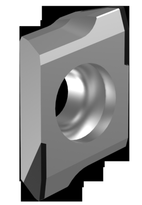 In stock BEHW pcd milling inserts  face milling and shoulder milling used for non-ferrous finishing applications